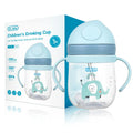 MAMIJOY 250ML Baby Learning Drinking Cup With Gravity Ball＆Handle＆Scale Leak-proofHeat Resistance Baby Water Cup BPA FREE BY01