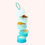 4 Layers Baby Container PP Milk Powder Box Infant Portable Food Storage Candy Sealing Essential Grains Toddle Feeding Dispenser