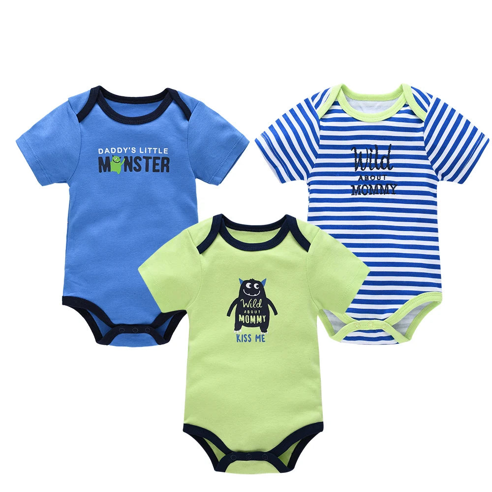 Tenue Bébé Garçon – Body + Pantalon Été