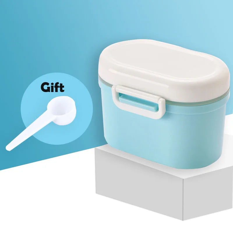 Baby Formula Milk Storage with Free Spoon Portable Milk Powder Formula Dispenser Kid Food Container Storage Food Storage Box
