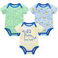 Lot de 3/6 Bodies Bébé Garçon – Coton Doux Manches Courtes