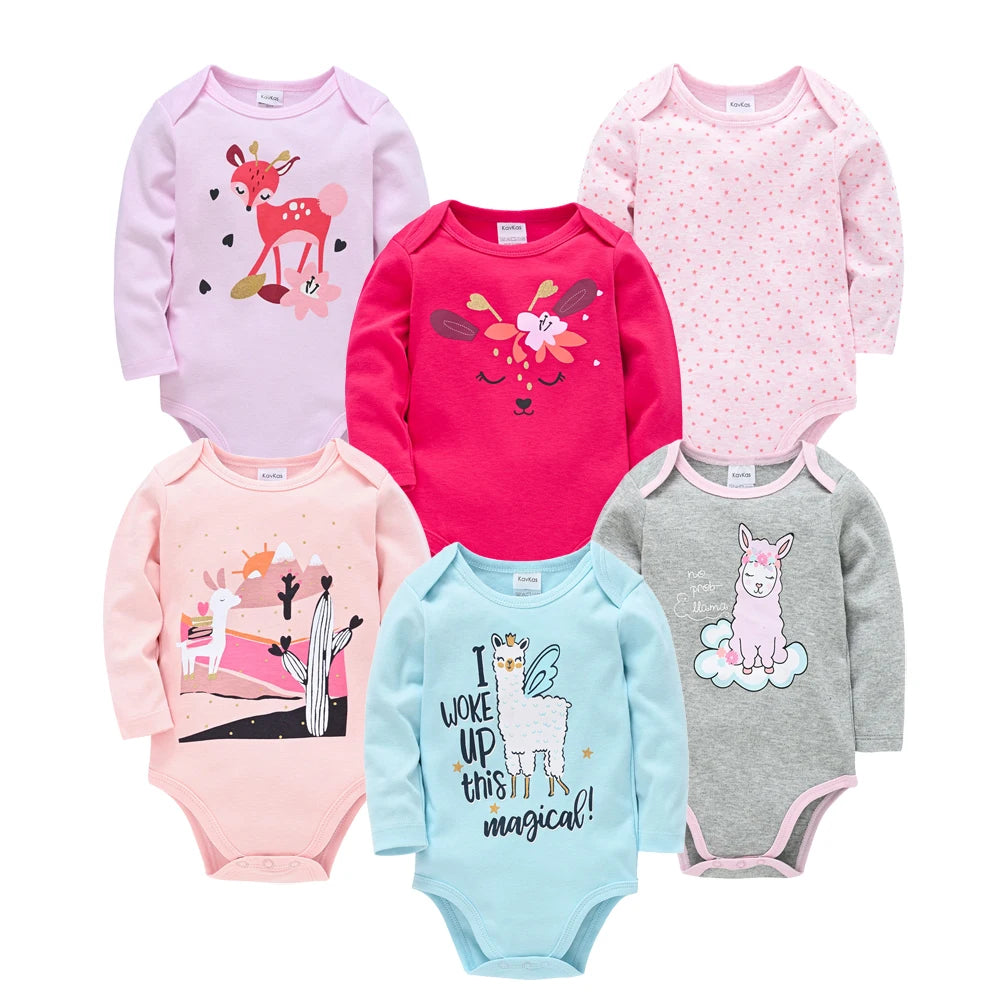 Body Bébé – 3/6 pcs Coton Doux