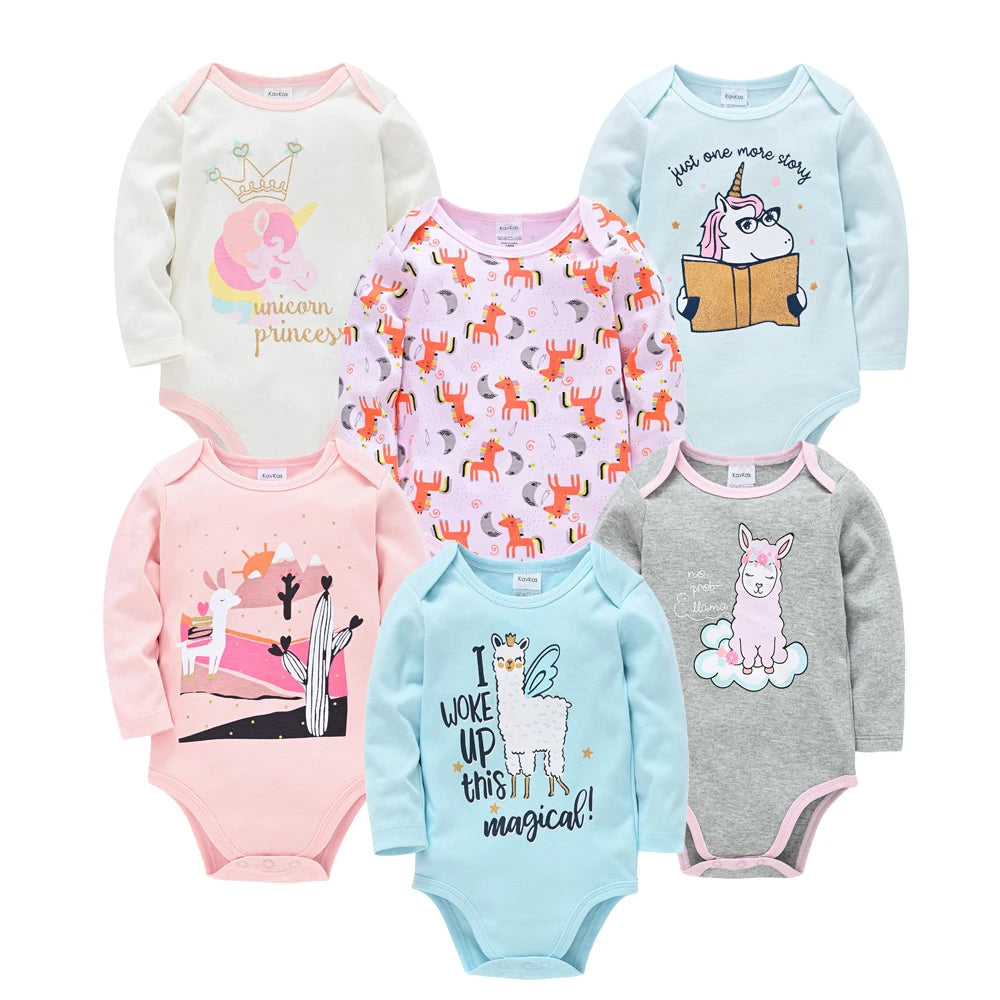 Body Bébé – 3/6 pcs Coton Doux