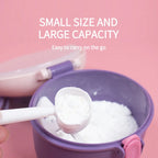 1pc Baby Milk Powder Box 220/440 ML Travel Portable Food Storage Box Safely Sealed Milk Powder Jar With Spoon Bpa Free