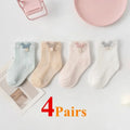 Lot 4 Chaussettes Bébé – Maille Légère
