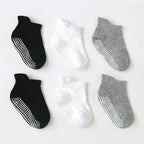 Lot 6 Chaussettes Bébé – Anti-glisse