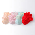 Chaussettes Bébé – Dentelle Princesse