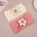 Ensemble Bébé Fille – Bandeau Fleur & Chaussettes