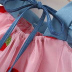 Robe Bébé Fille Cerises – Tenue Estivale Mignonne & Élégante
