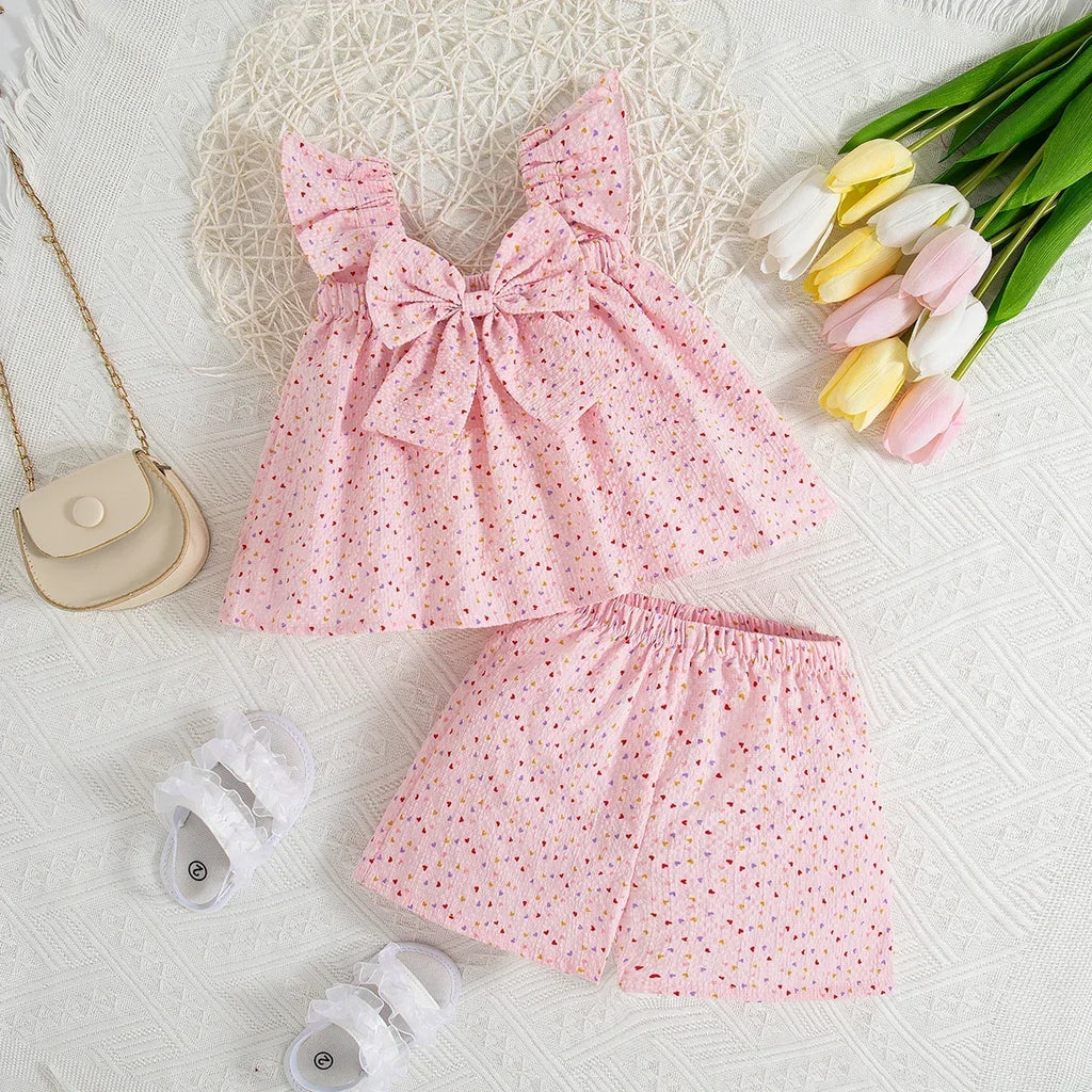 Top & Short Fille – Ensemble Estival