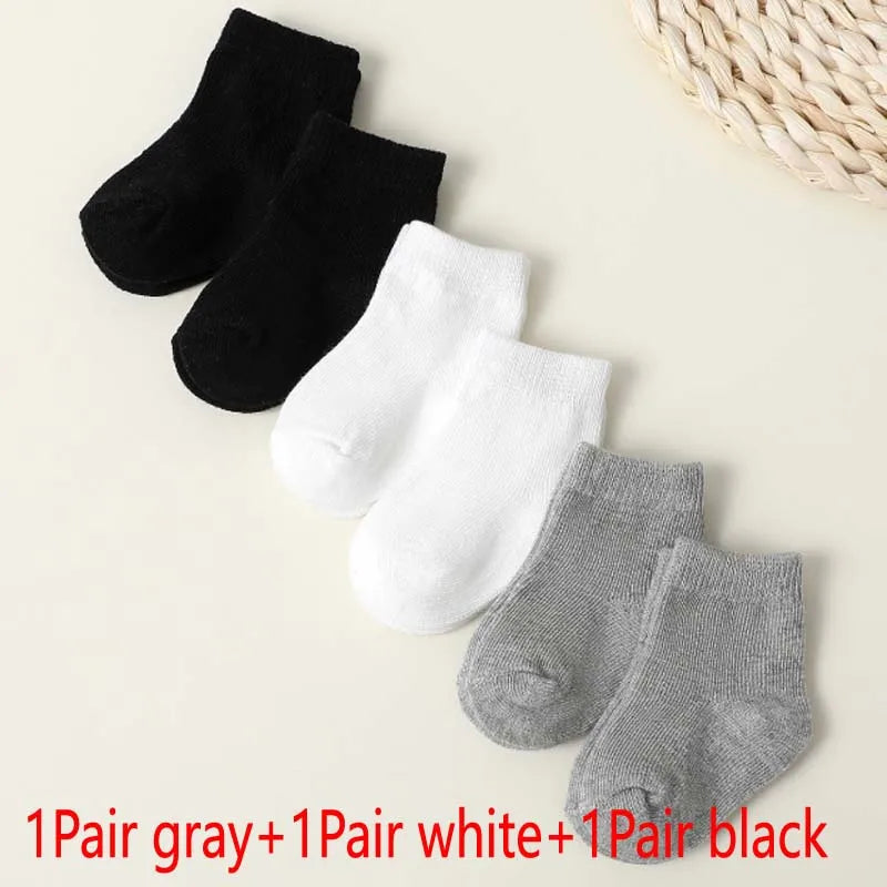 Chaussettes Bébé – Chaudes 3 paires