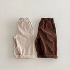 Pantalon Enfant – Velours Côtelé Confort