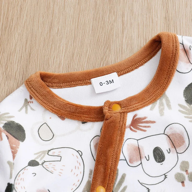 Body Bébé Fille/Garçon – Koala Hiver