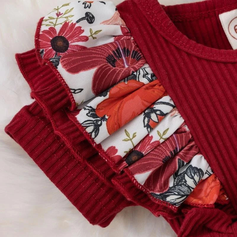 Robe Bébé Fille – Tenue Crawling Été