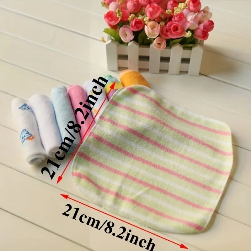 Lot 8 Lingettes Bébé – Coton Doux