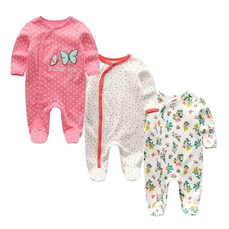 Combinaison Bébé – Coton 100% Nouveau-né
