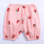 Pyjama Bébé Été 2 Pièces – Haut Cartoon & Short Confortable