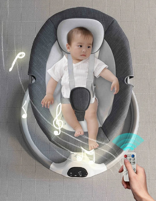 Balancelle Bébé Électrique – Siège Relaxant avec Bercement Doux