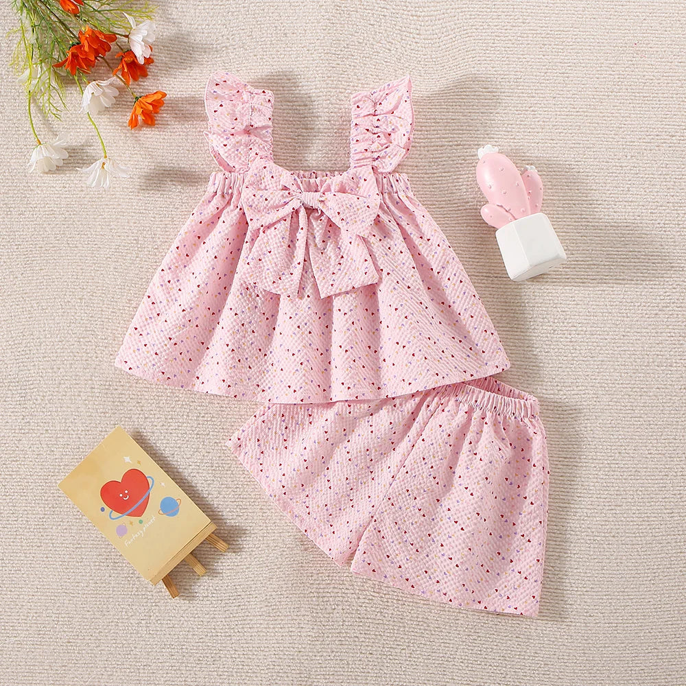 Top & Short Fille – Ensemble Estival