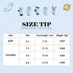 10 Pairs Baby Socks Newborn Baby Boy Girls Infant Cute Cartoons Fashion Soft Cotton Short Socks For 0-3 Years Kid's Socks