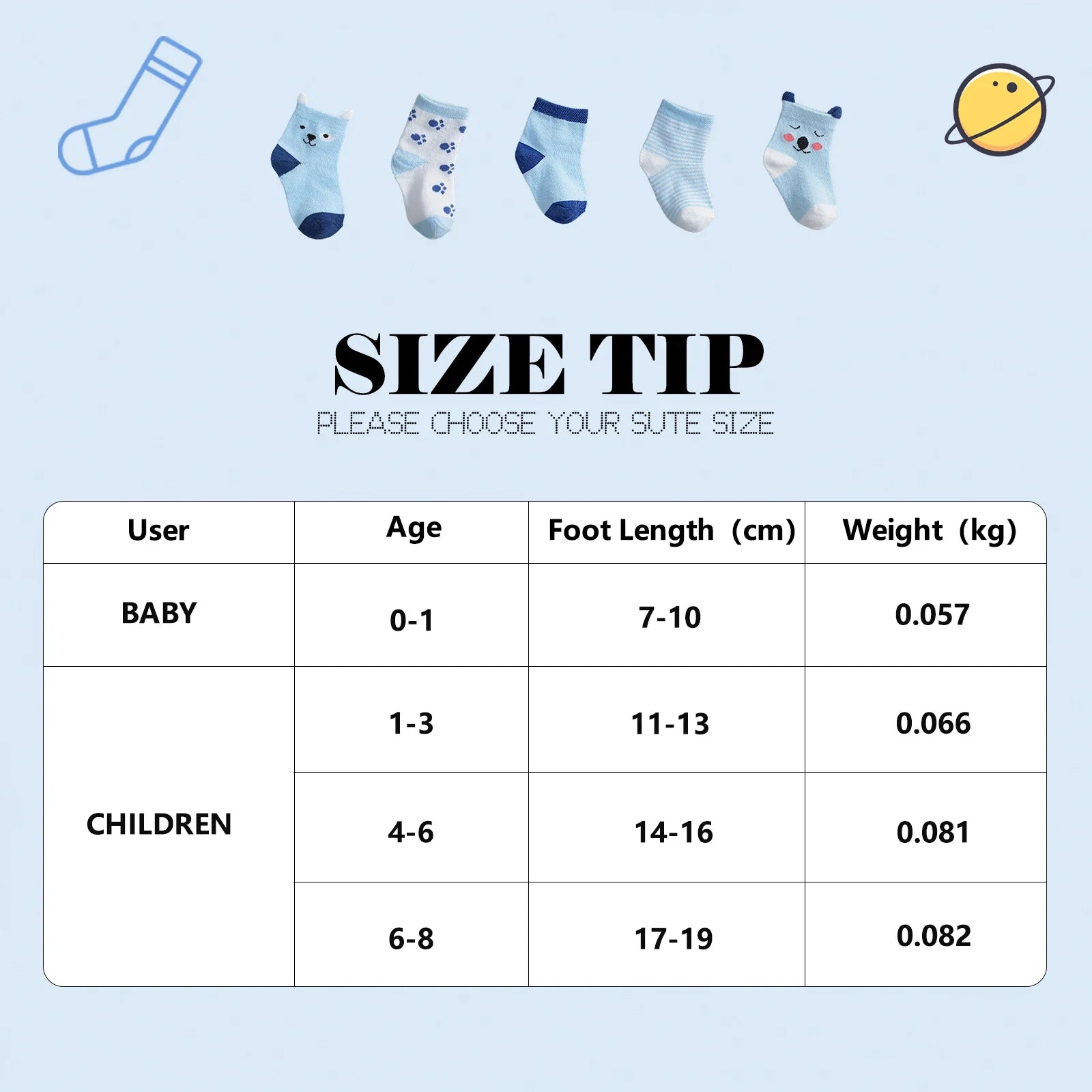 10 Pairs Baby Socks Newborn Baby Boy Girls Infant Cute Cartoons Fashion Soft Cotton Short Socks For 0-3 Years Kid's Socks