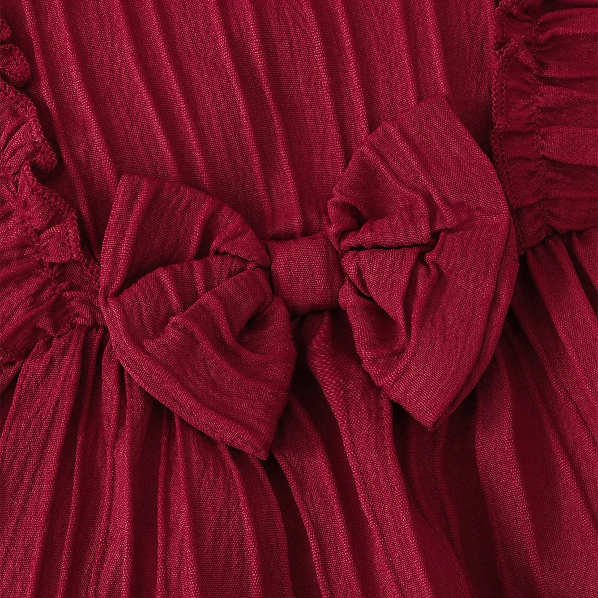 Robe Bébé Fille Été – Sans Manches avec Volants & Bandeau