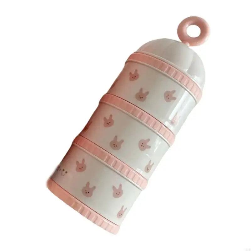 54DF Portable Formula Dispenser Baby Storage Box Rice Container for Baby Cereal Convenient Infant Milk Powder Box