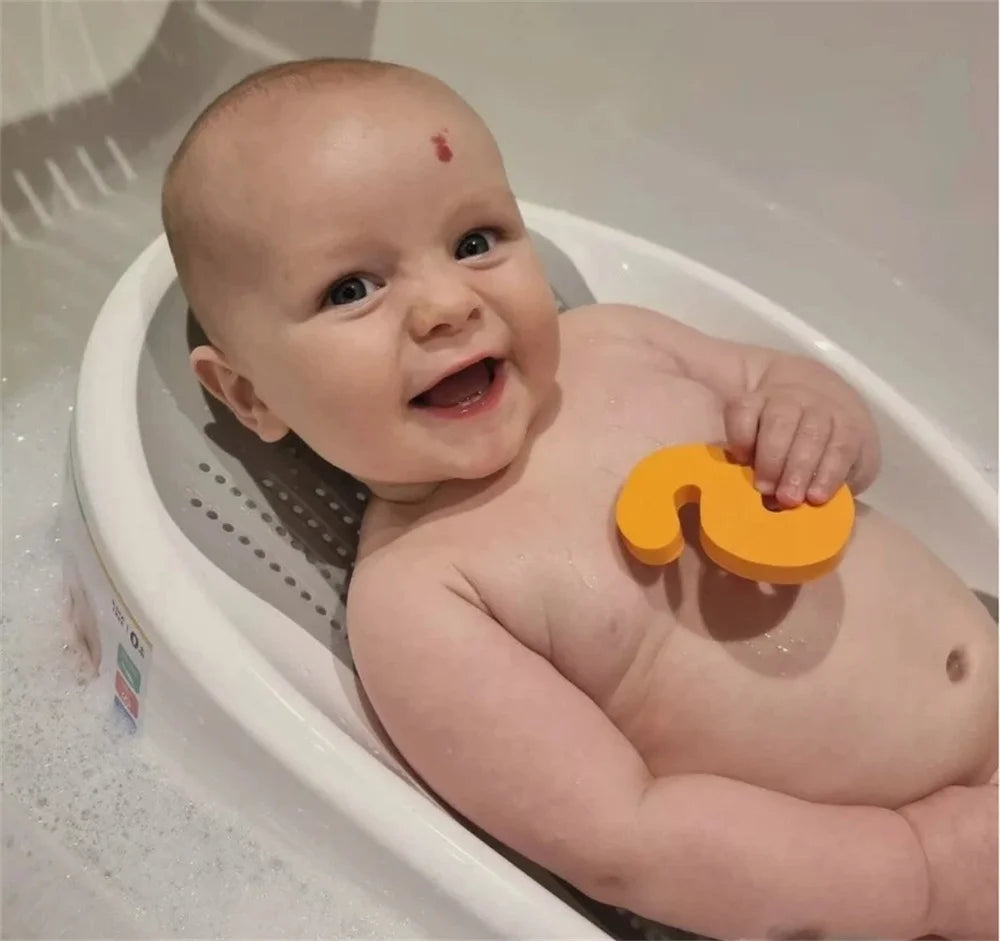 Soft Touch Baby Swimming Bathtub Portable Non Slip Base Newborn Foot Bath Bucket Baby Bath Tub Newborn Swimming Pool
