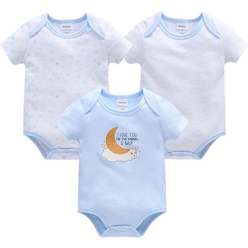 Body Bébé Fille/Garçon – Lot 3 pcs Lion