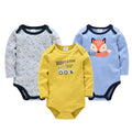Body Bébé – 3/6 pcs Coton Manche Longue