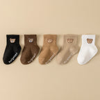 Lot 5 Chaussettes Bébé – Ours Mignon