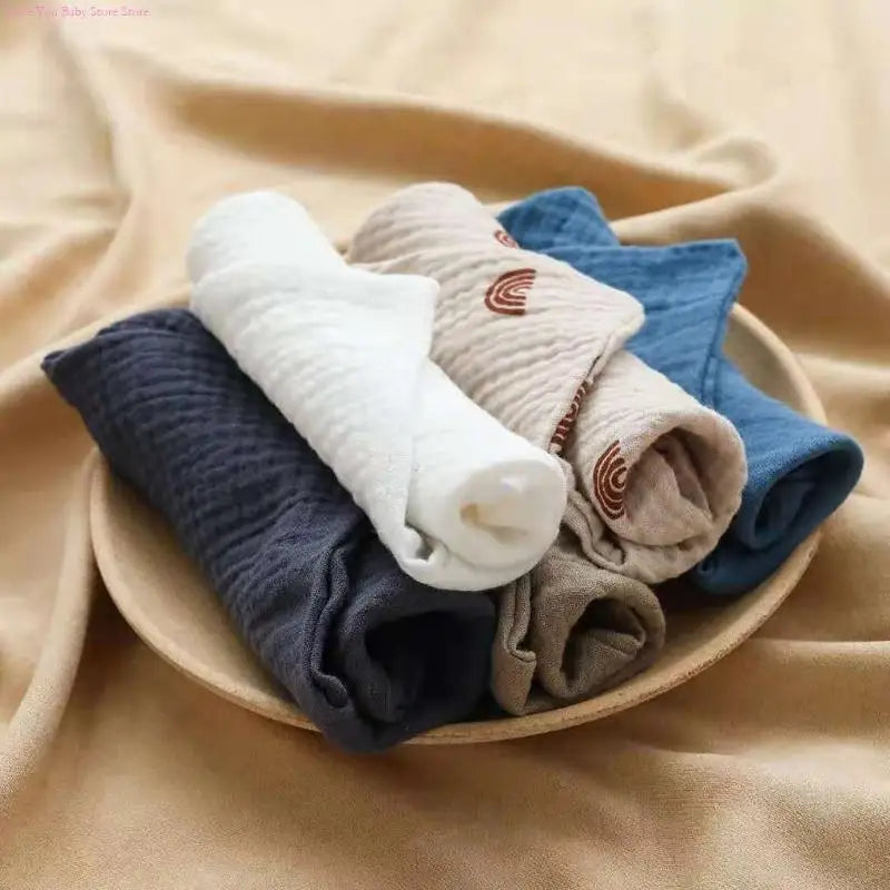 Lot 5 Lingettes Bébé – Coton Doux