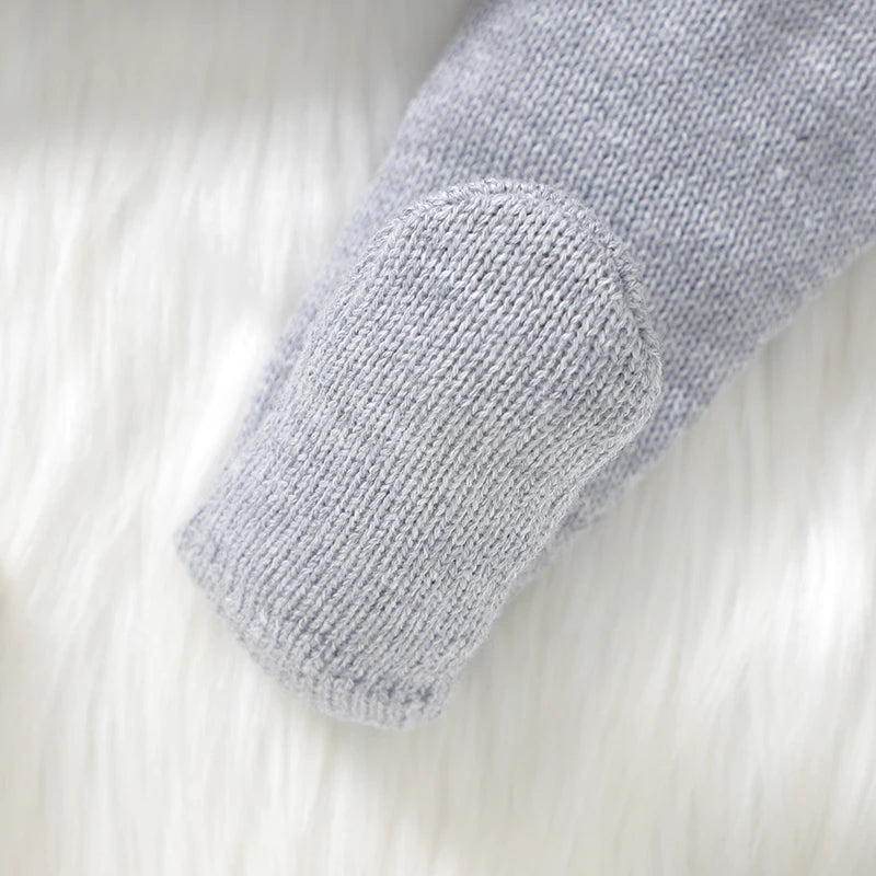Ensemble Tricot Bébé – Hiver, 0-9 mois, Manche Longue