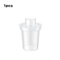 4-layer portable compartmental milk powder box, baby fruit complementary food box, very suitable for outdoor use
