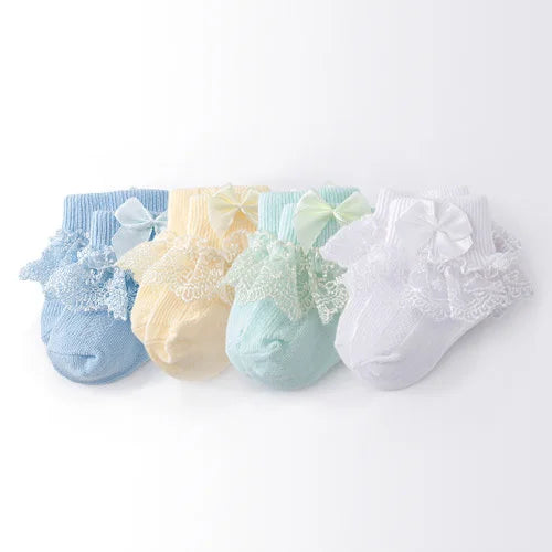 Chaussettes Bébé – Dentelle Princesse