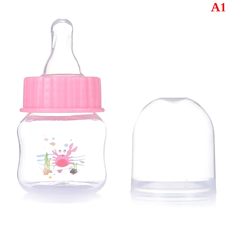 50ML Newborn Mini Portable Baby Feeding Nursing Bottle BPA Free Safe Infant Nipple Care Feeder for Fruit Juice Milk