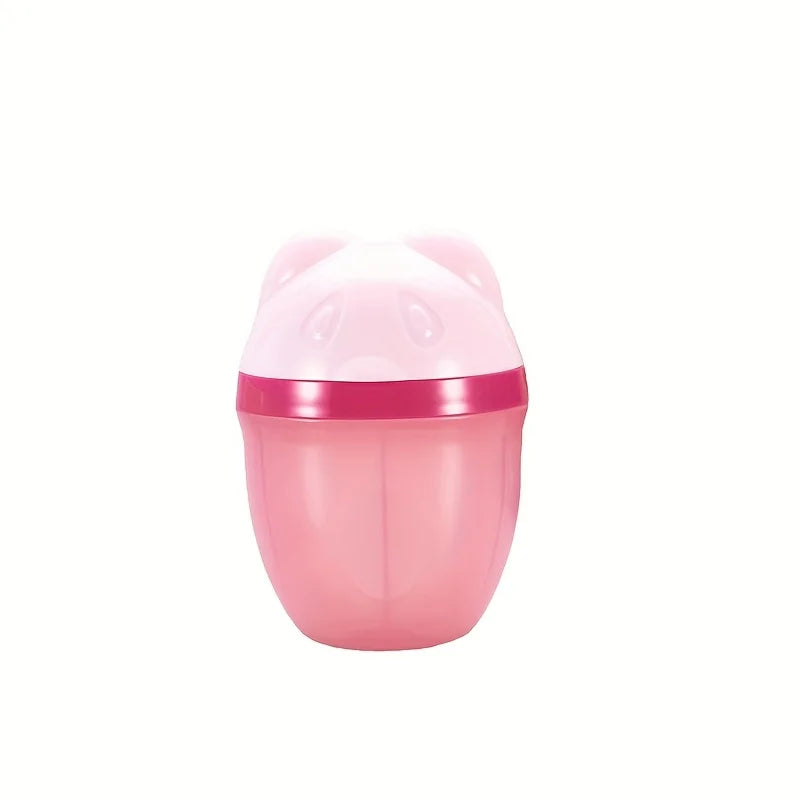 3-Compartment Portable Baby Food Storage Box, Essential Grain Storage for Babies, Travel Cartoon Mini Portable Snack Dispenser