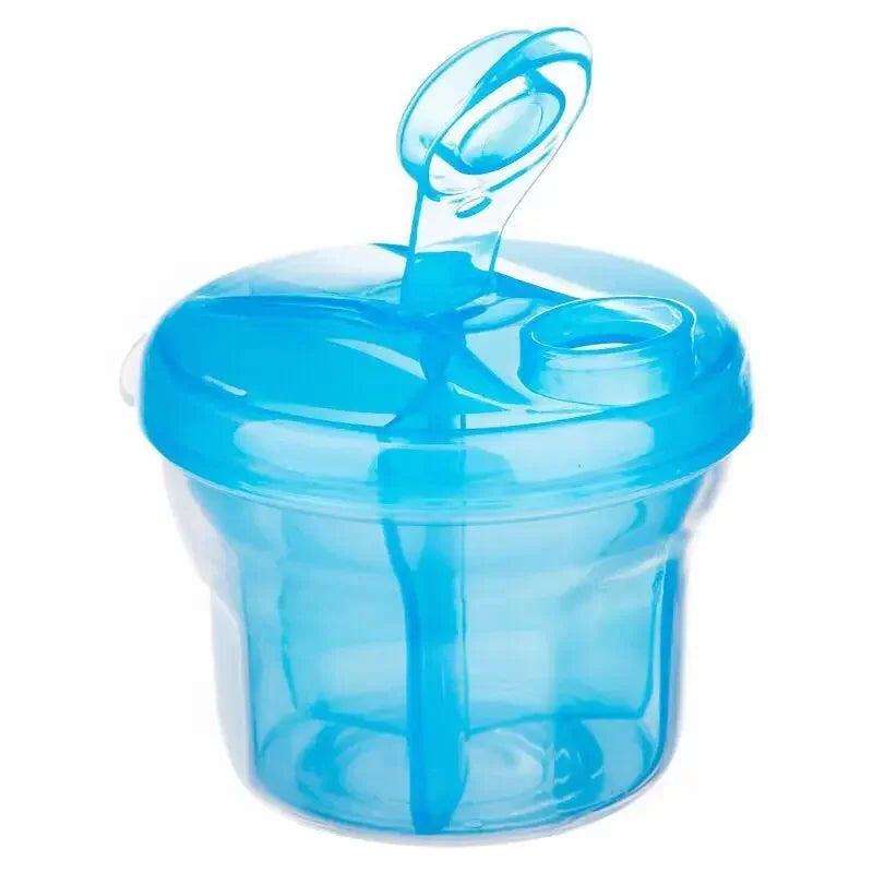 3-grid Portable Formula Dispenser for Infant Formula, Free of Bisphenol A, Outdoor Baby Food Storage Box