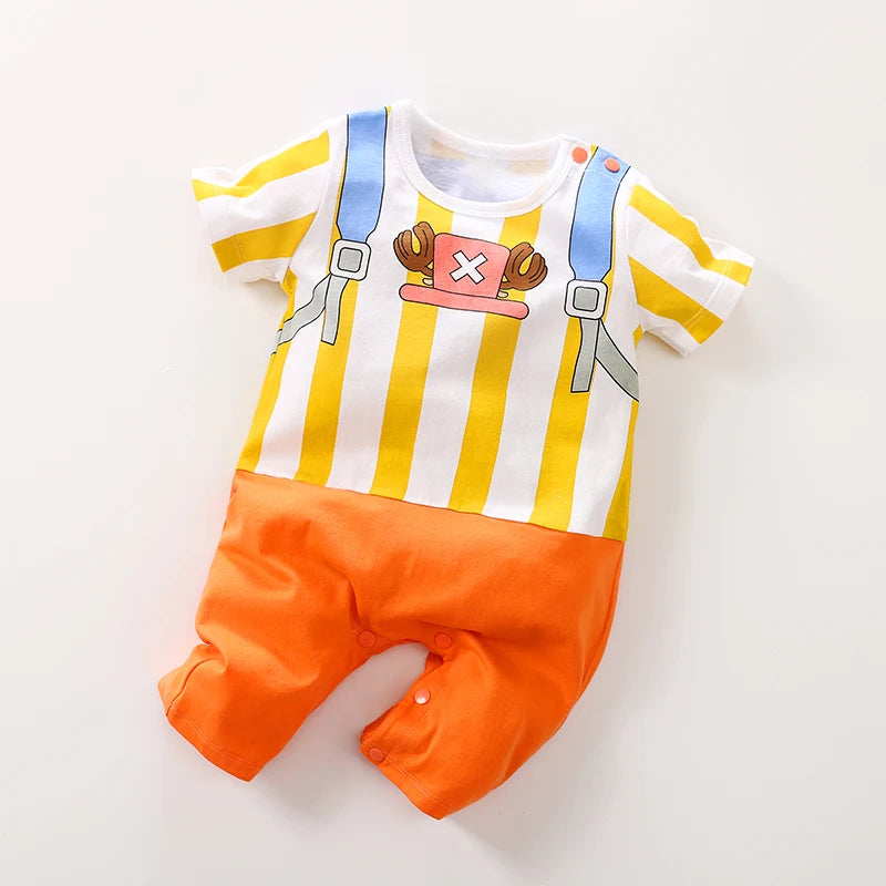 Body Bébé Garçon Cosplay – Barboteuse Cartoon 100 % Coton