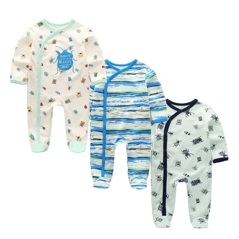 Combinaison Bébé – Coton 100% Nouveau-né