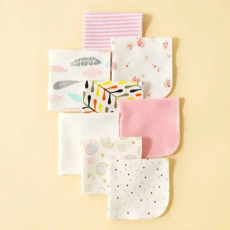 Lot Lingettes Bébé – 5/8 pcs Coton Doux