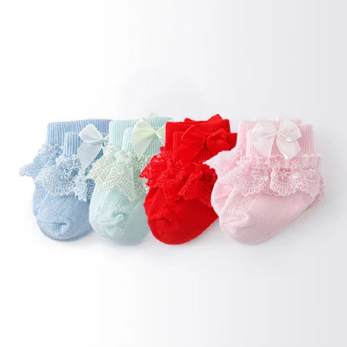 Chaussettes Bébé – Dentelle Princesse
