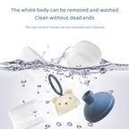 4-layer portable compartmental milk powder box, baby fruit complementary food box, very suitable for outdoor use