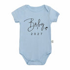 Body Bébé "Baby Coming Soon 2027" – Annonce de Grossesse Originale
