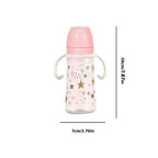 330ml baby bottle with handle, easy to clean, feeding accessory for children, suitable for various occasions