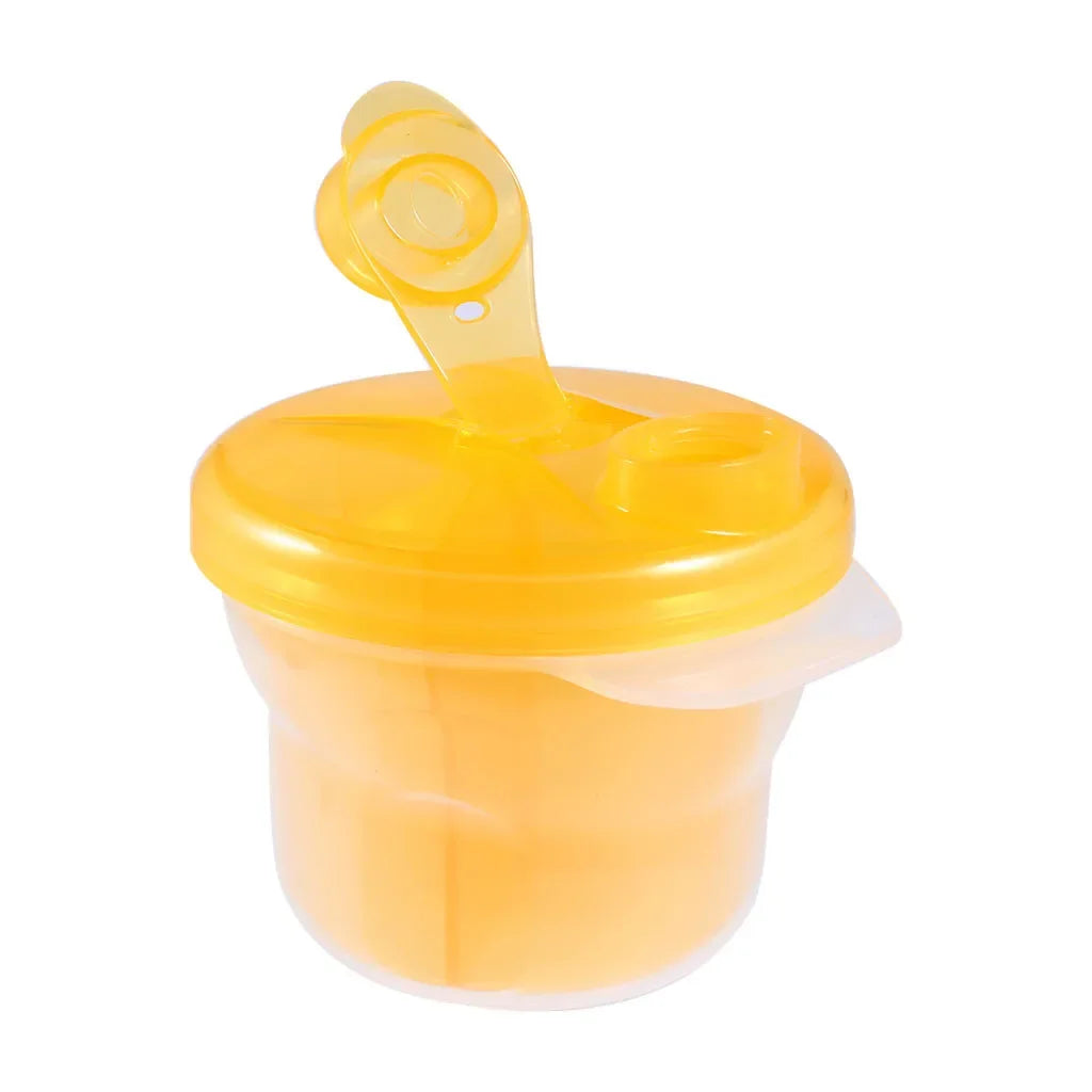 3-grid Portable Formula Dispenser for Infant Formula, Free of Bisphenol A, Outdoor Baby Food Storage Box