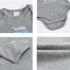 Body Bébé – 3/6 pcs Coton Manche Longue