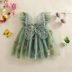 Déguisement Fée Bébé Fille – Robe Tutu avec Ailes de Papillon