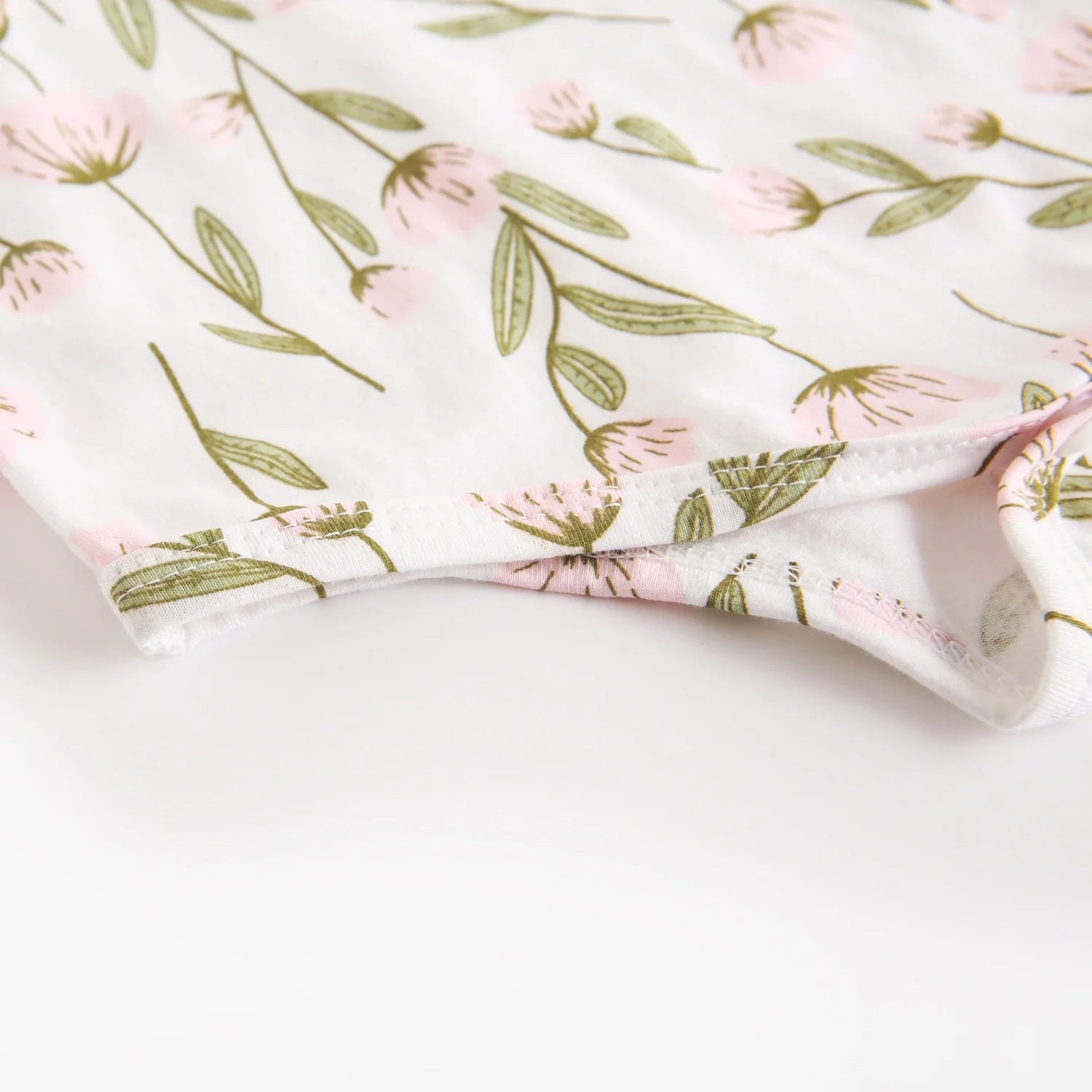 Body Bébé Fille Été – Combinaison Fleurie Sans Manches avec Bandeau