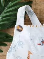Ensemble Bébé Garçon Été – Barboteuse Sans Manches & Chapeau